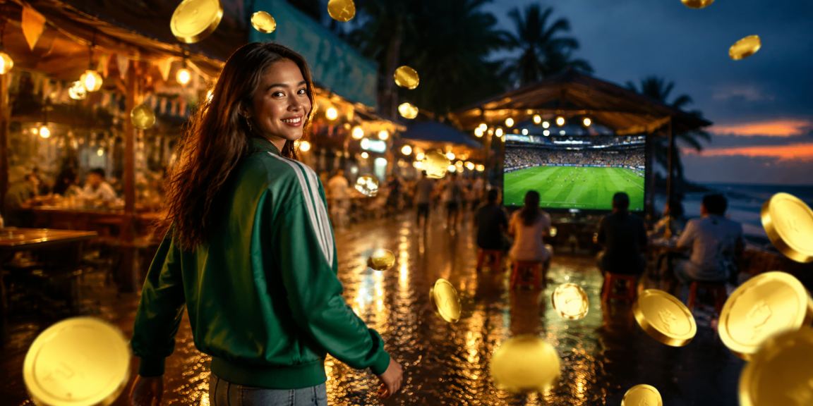 Pasar malam Vietnam dengan suasana taruhan sepak bola dan hiburan digital